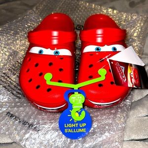 Disney Lightning McQueen crocs